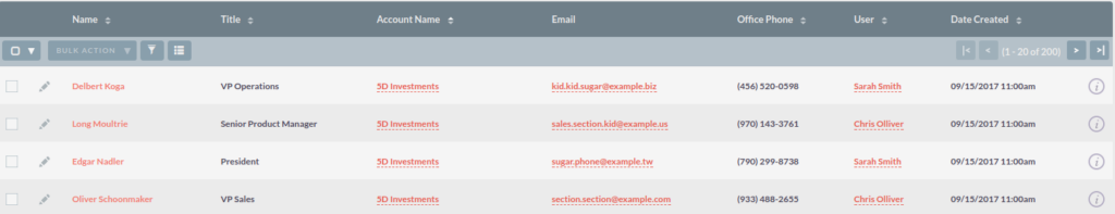  SuiteCRM 批量更新数据记录